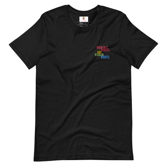 Women's Rights Are Human Rights Embroidered Unisex t-shirt - ActivistChic