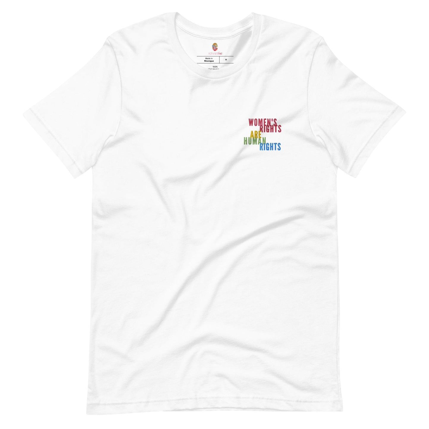 Women's Rights Are Human Rights Embroidered Unisex t-shirt - ActivistChic