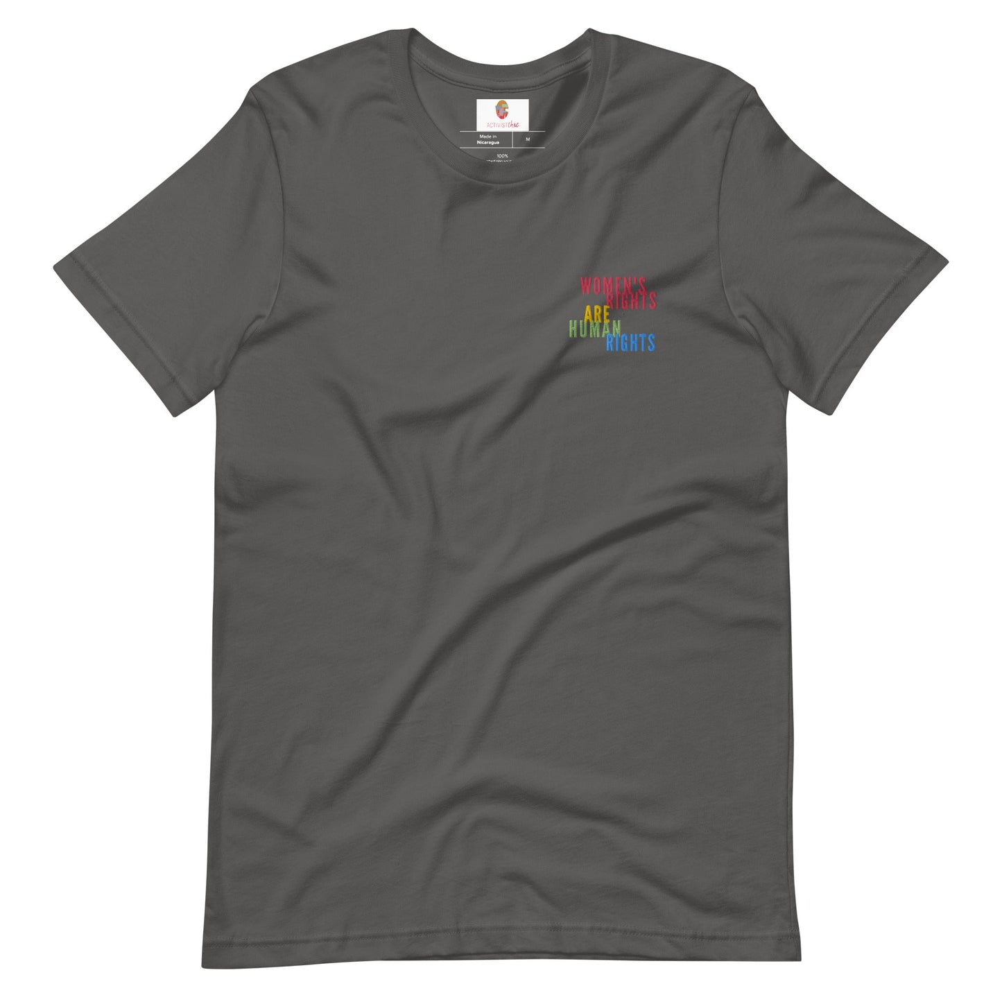 Women's Rights Are Human Rights Embroidered Unisex t-shirt - ActivistChic