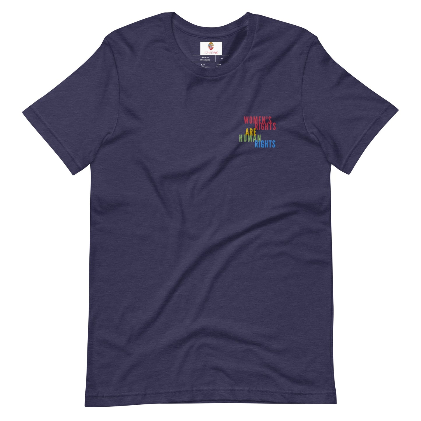 Women's Rights Are Human Rights Embroidered Unisex t-shirt - ActivistChic