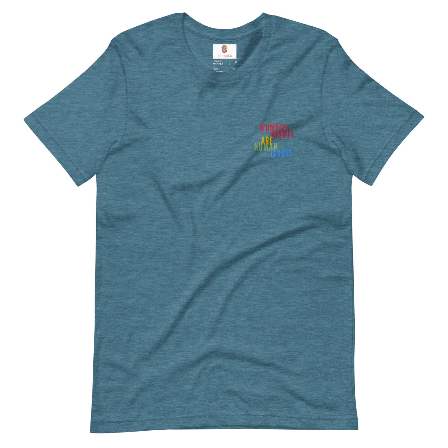 Women's Rights Are Human Rights Embroidered Unisex t-shirt - ActivistChic