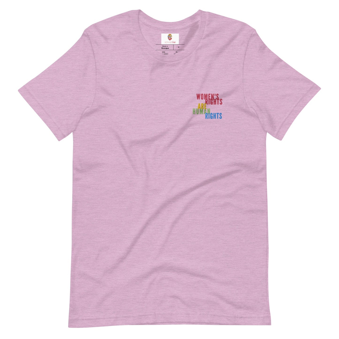 Women's Rights Are Human Rights Embroidered Unisex t-shirt - ActivistChic