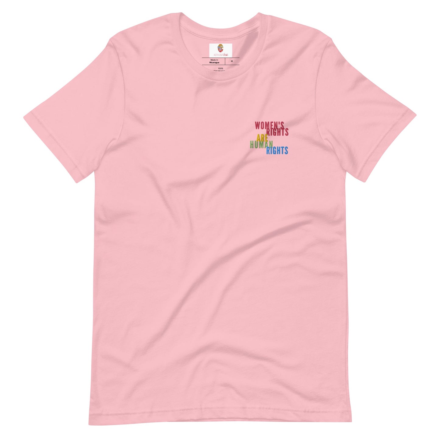 Women's Rights Are Human Rights Embroidered Unisex t-shirt - ActivistChic