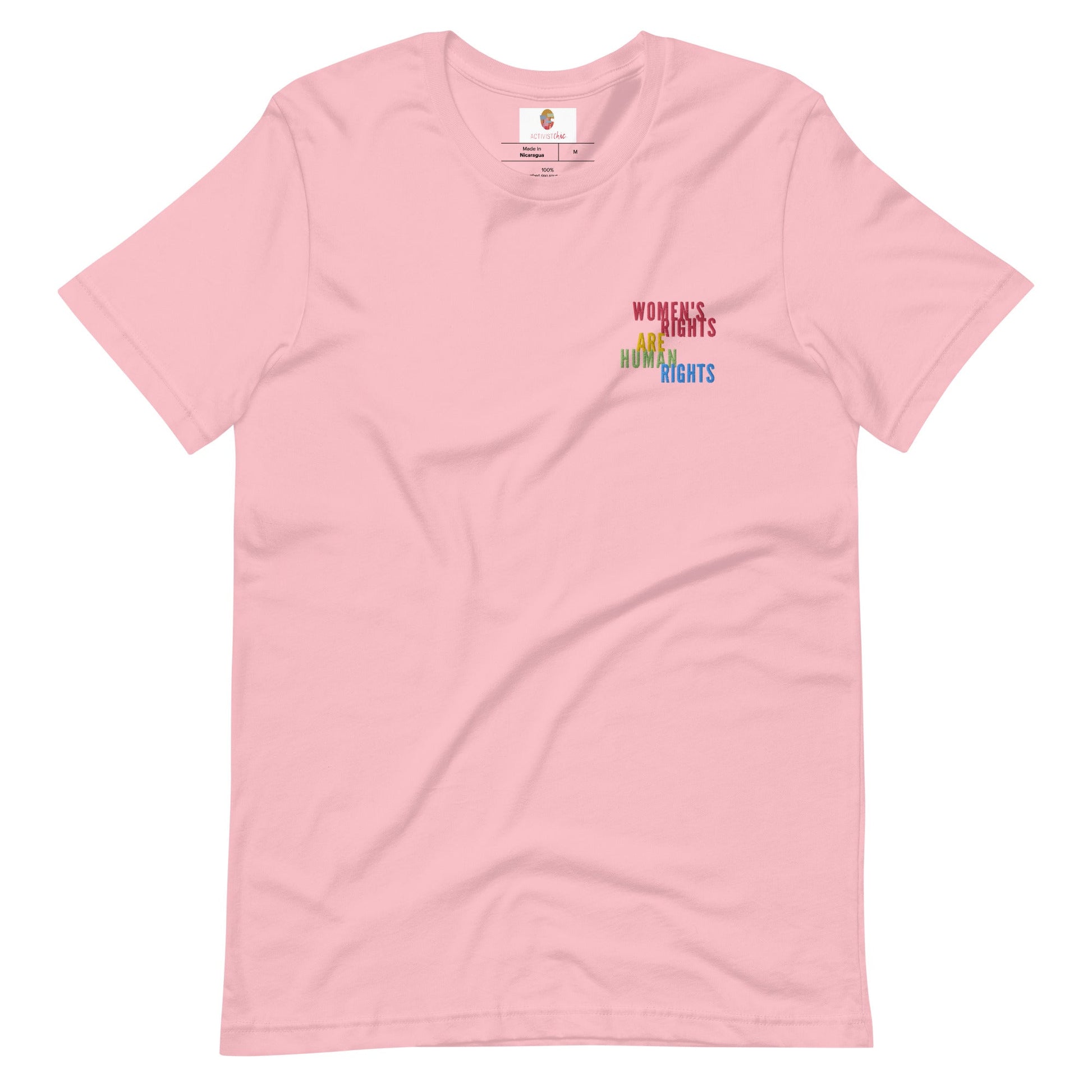 Women's Rights Are Human Rights Embroidered Unisex t-shirt - ActivistChic