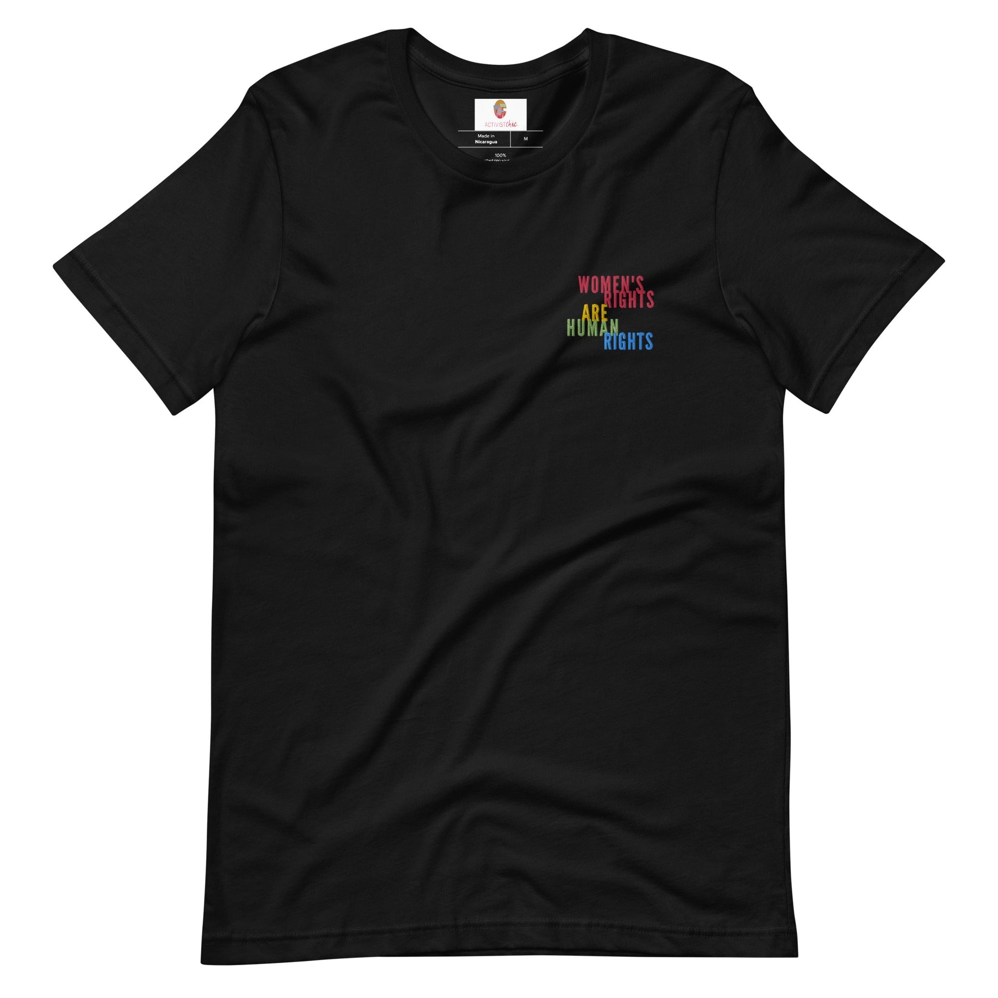 Women's Rights Are Human Rights Embroidered Unisex t-shirt - ActivistChic