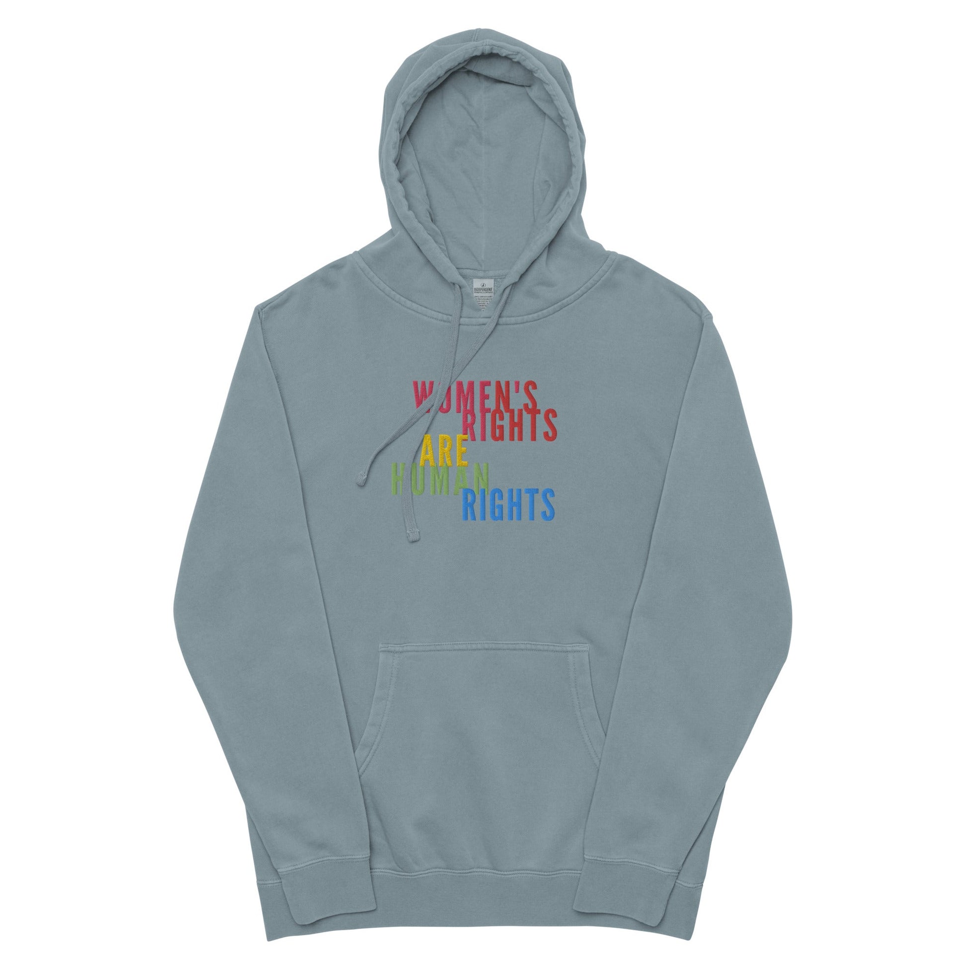 Women's Rights Are Human Rights Feminist Embroidered Unisex Hoodie - ActivistChic