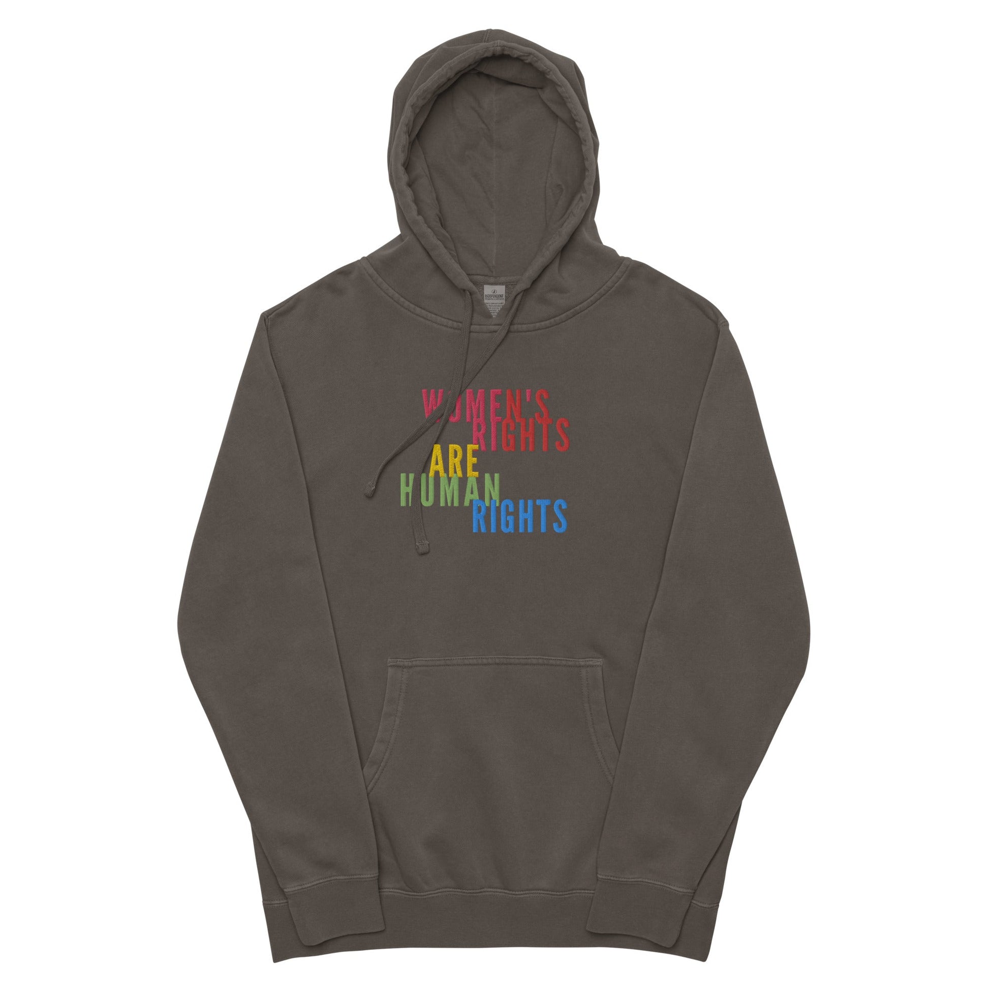Women's Rights Are Human Rights Feminist Embroidered Unisex Hoodie - ActivistChic