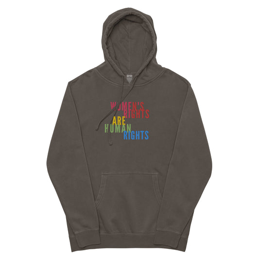 Women's Rights Are Human Rights Feminist Embroidered Unisex Hoodie - ActivistChic