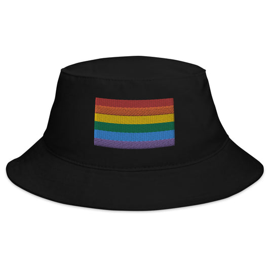 Rainbow Pride LGBTQ Flag Bucket Hat