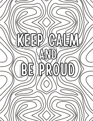 Celebrate Pride Coloring Book: 30 Pages to Express Your LGBTQ+ Pride! INSTANT DOWNLOAD - ActivistChic