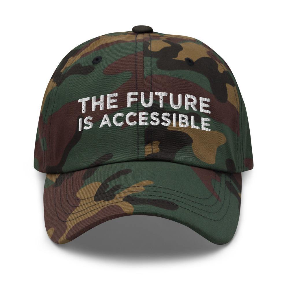 The Future Is Accessible Disability Awareness Handicap Support Cap Hat - ActivistChic