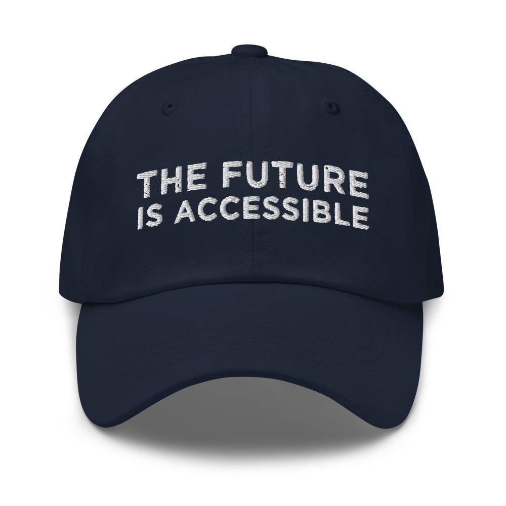 The Future Is Accessible Disability Awareness Handicap Support Cap Hat - ActivistChic