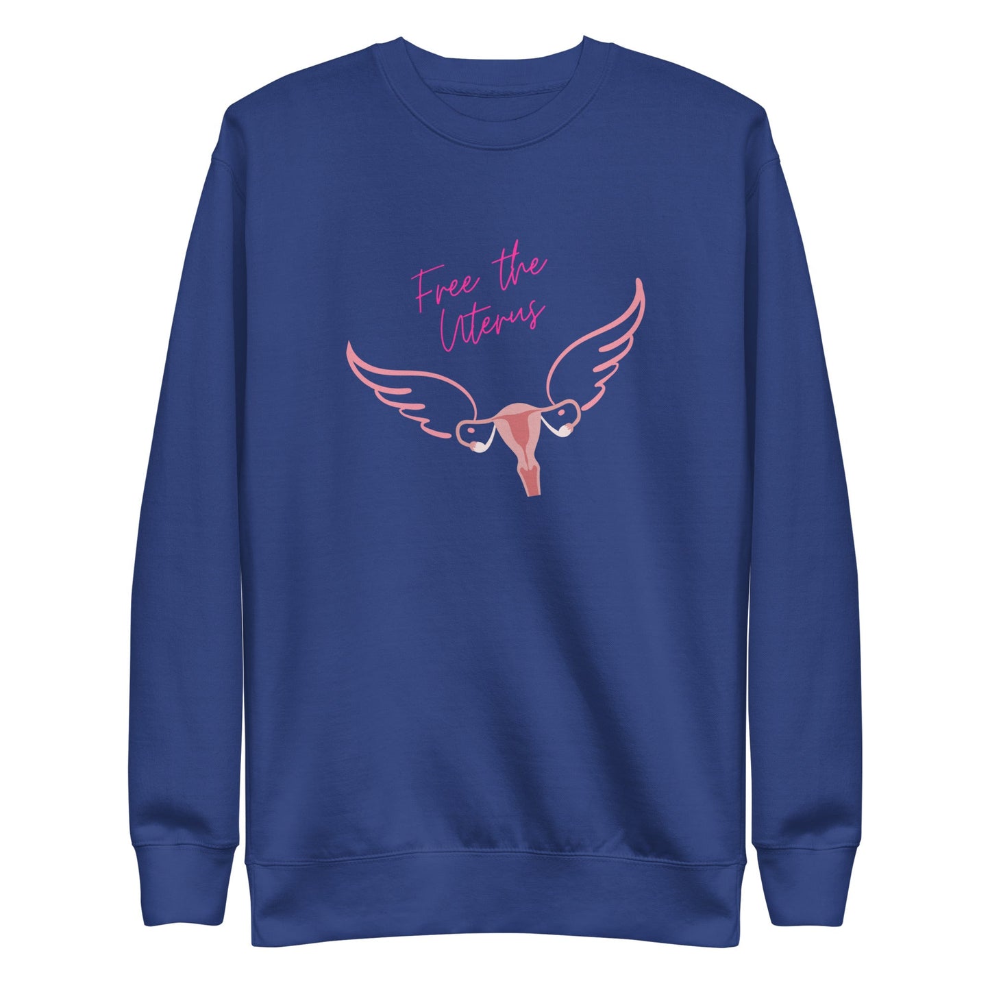 Free The Uterus Subtle Feminist Unisex Premium Sweatshirt - ActivistChic
