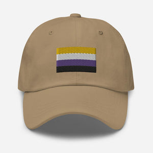 Non Binary Flag Pride Gift Hat - ActivistChic