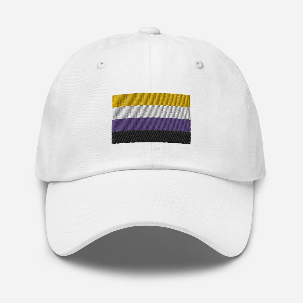 Non Binary Flag Pride Gift Hat - ActivistChic