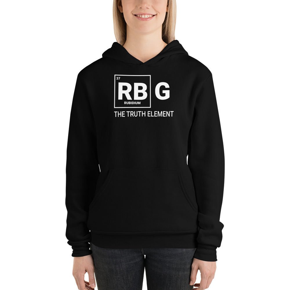 Notorious RBG The Truth Element Periodic Table Political Ruth Bader Ginsburg Unisex Hoodie