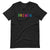 Rainbow Delulu Vibrant, Trending Phrase LGBTQ Meme Unisex t-shirt - ActivistChic