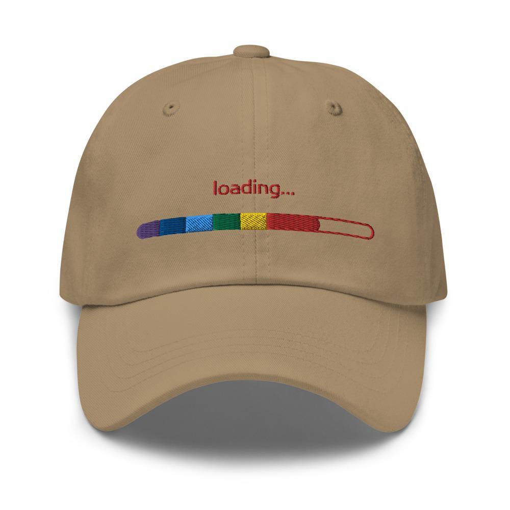 Rainbow Gay Flag Loading LGBTQIA Pride Hat - ActivistChic