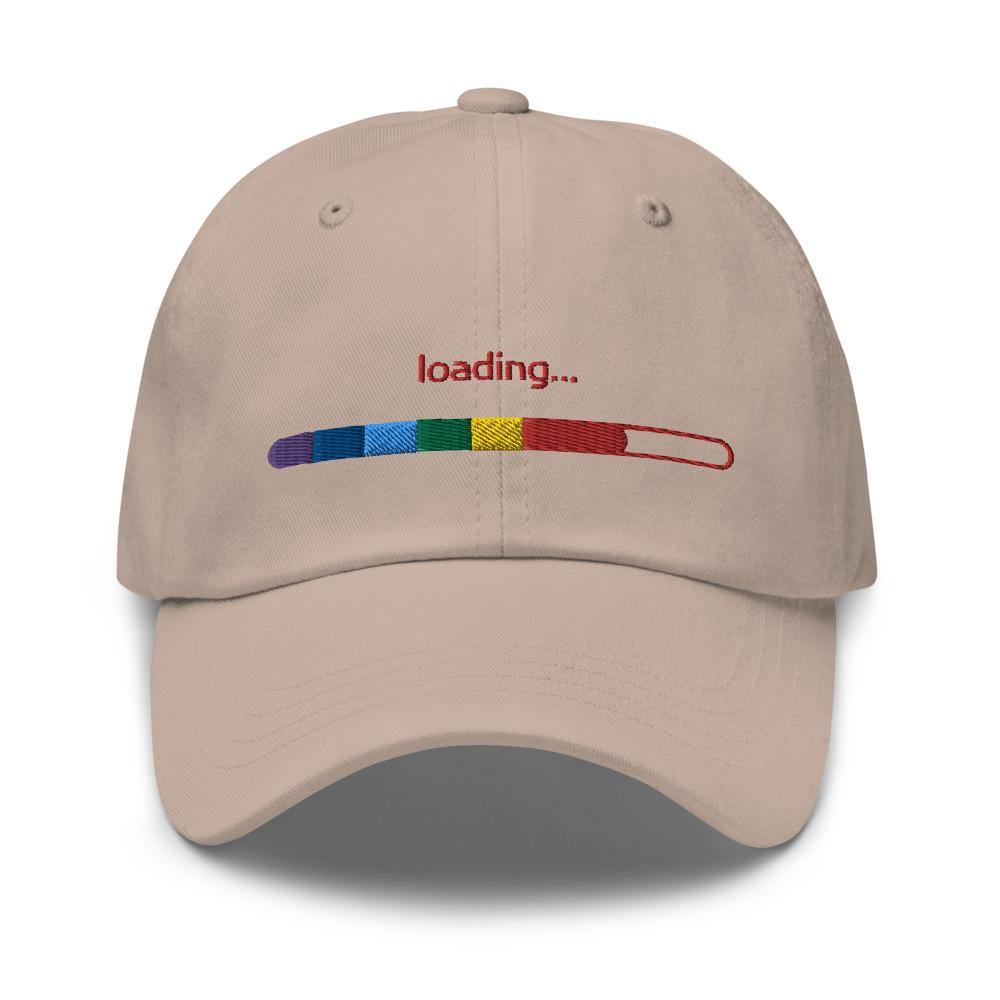 Rainbow Gay Flag Loading LGBTQIA Pride Hat - ActivistChic