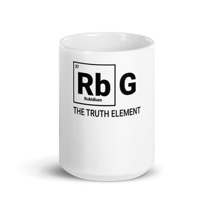 RBG Ruth Bader Ginsburg Periodic Table of Elements Gift Mug - ActivistChic