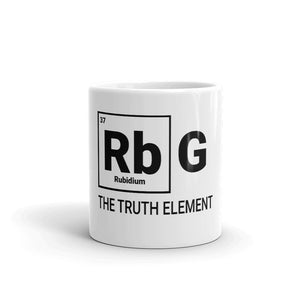RBG Ruth Bader Ginsburg Periodic Table of Elements Gift Mug - ActivistChic