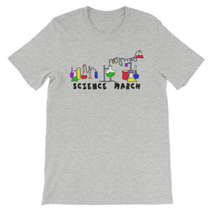 Science March Science Lab Climate Change Science Matters Science Teacher Student Gift Short-Sleeve Unisex T-Shirt - ActivistChic
