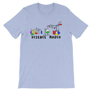 Science March Science Lab Climate Change Science Matters Science Teacher Student Gift Short-Sleeve Unisex T-Shirt - ActivistChic