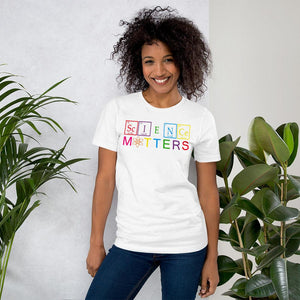 Science Matters Climate Change Is Real Periodic Table Elements Short-Sleeve Unisex T-Shirt - ActivistChic