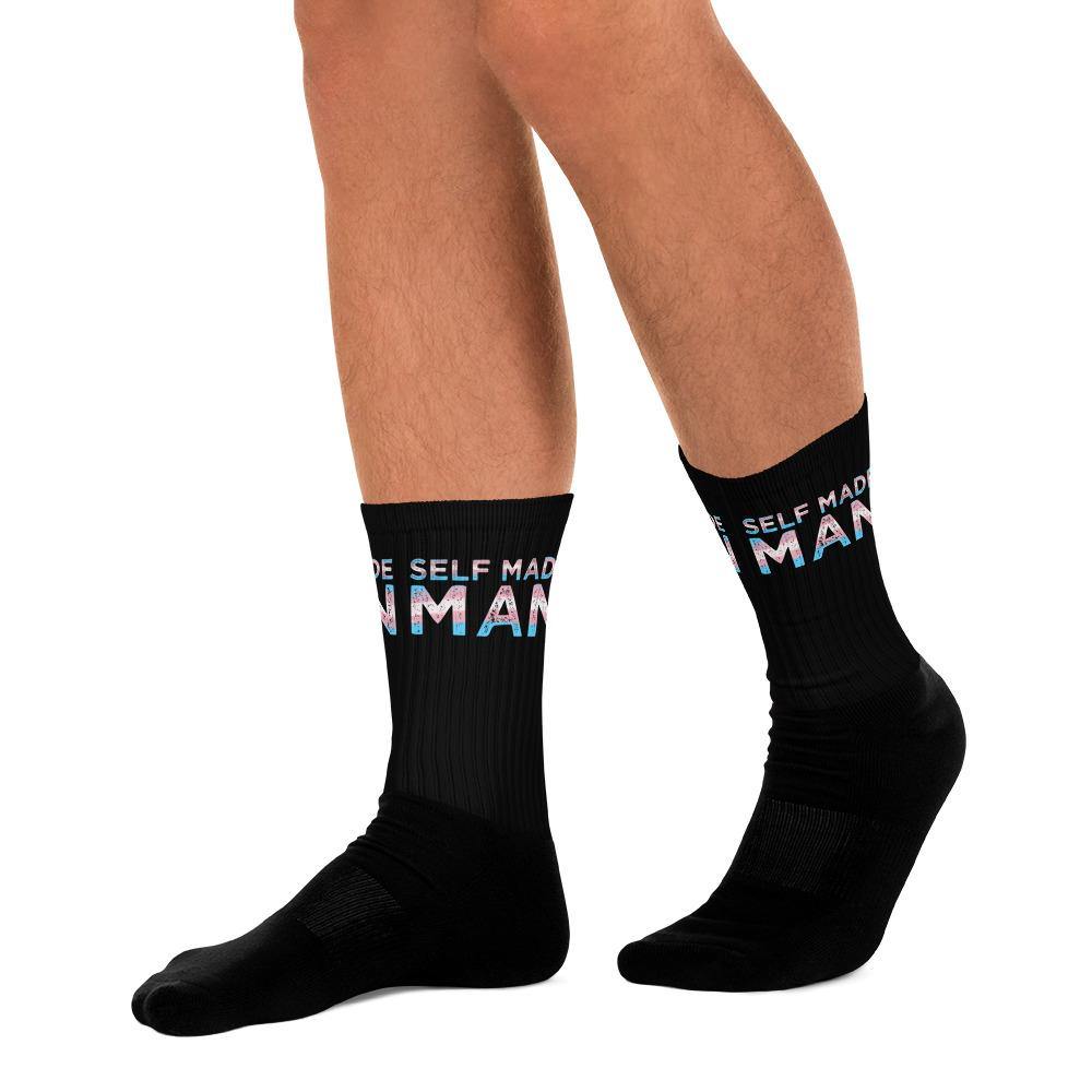 Self Made Man Transgender Gifts Socks - ActivistChic