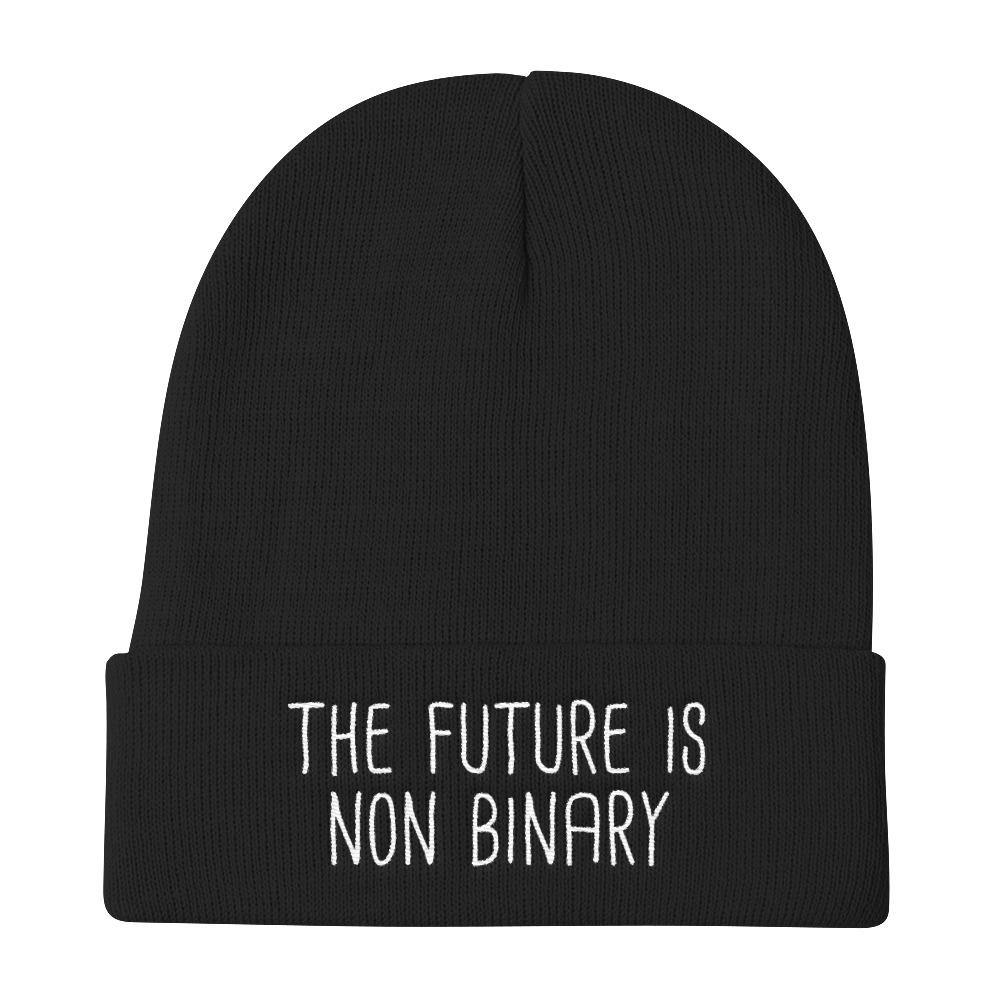 The Future Is Non Binary Knit Beanie - ActivistChic
