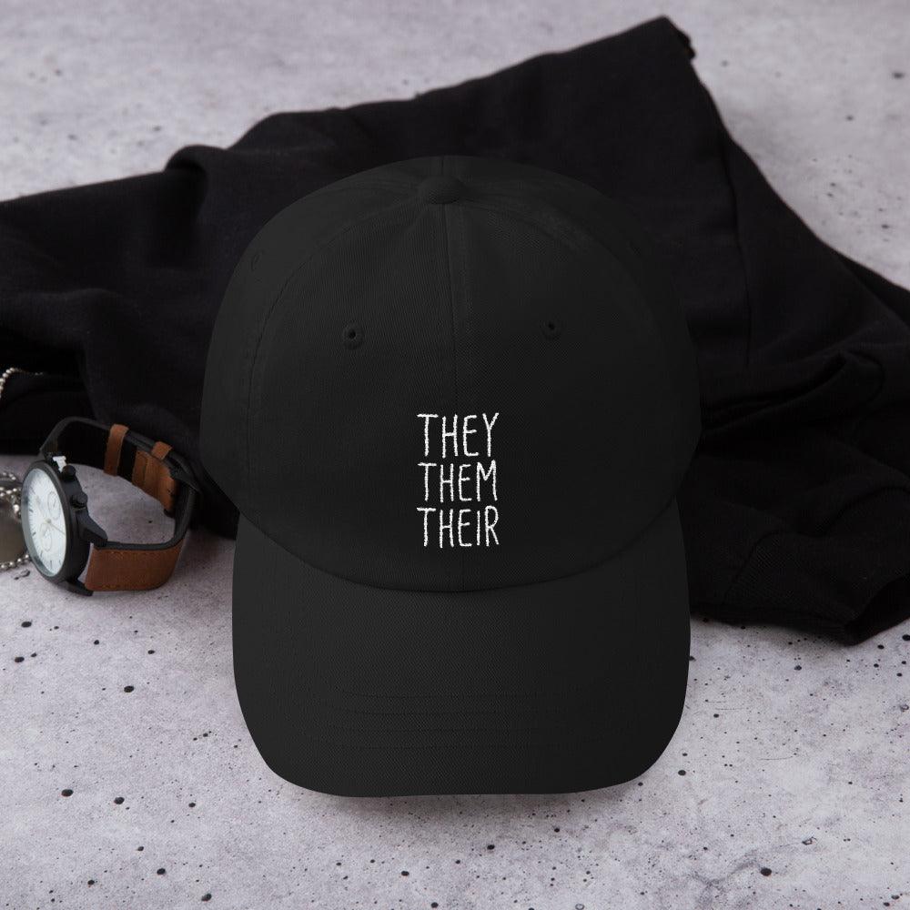 They Them Their Pronouns Transgender Trans Gift FTM MTF Hat - ActivistChic