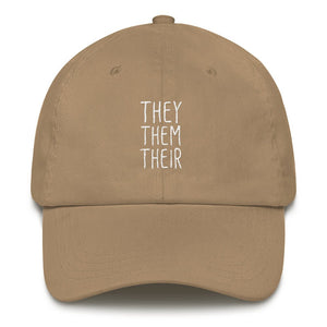 They Them Their Pronouns Transgender Trans Gift Hat - ActivistChic