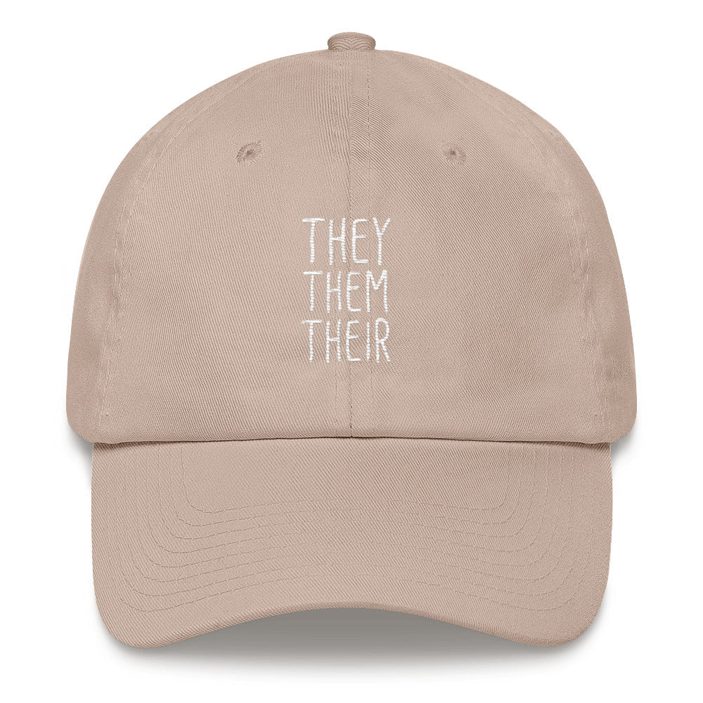 They Them Their Pronouns Transgender Trans Gift Hat - ActivistChic