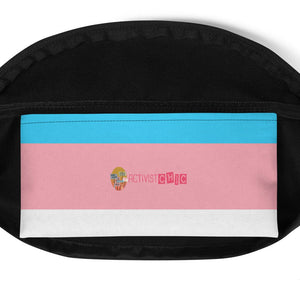 Trans Colors FTM MTF Equal Rights Transgender Flag Gift Fanny Pack - ActivistChic