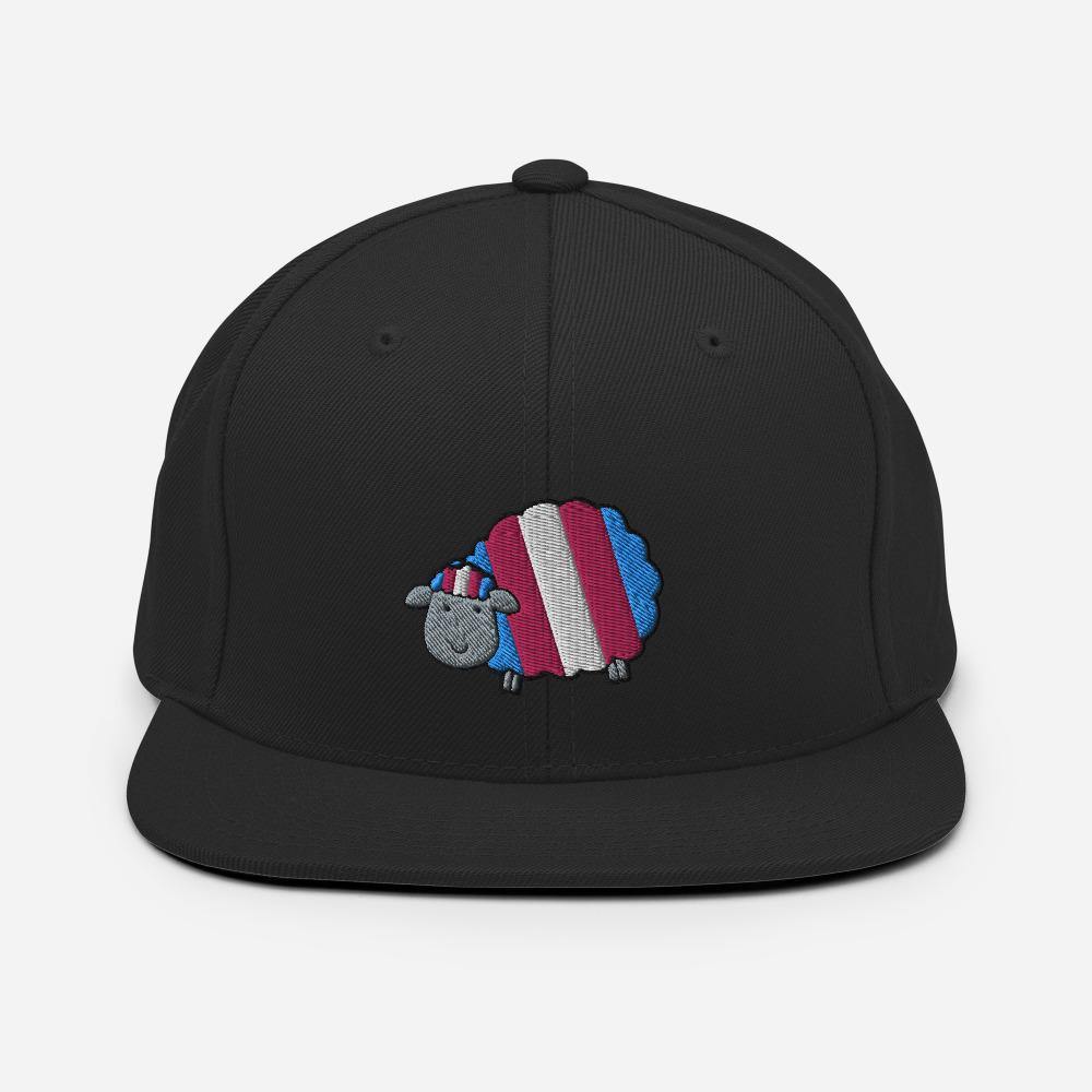 Transgender Sheep Trans Pride Gift Snapback Hat - ActivistChic