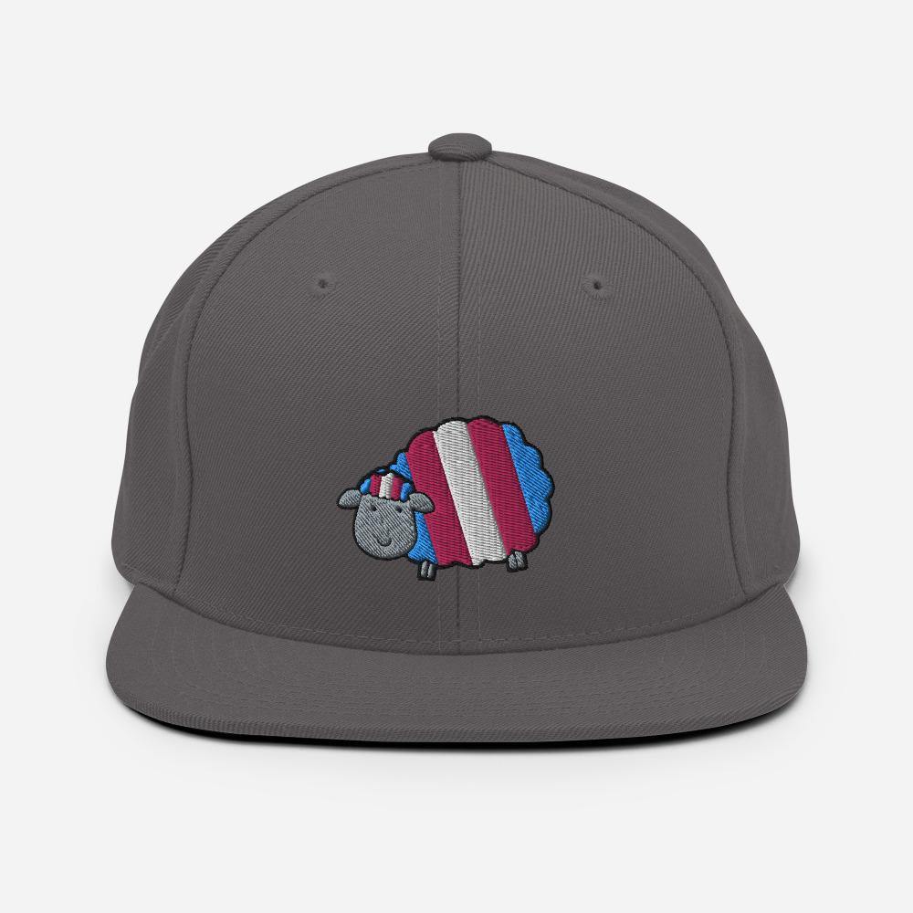 Transgender Sheep Trans Pride Gift Snapback Hat - ActivistChic