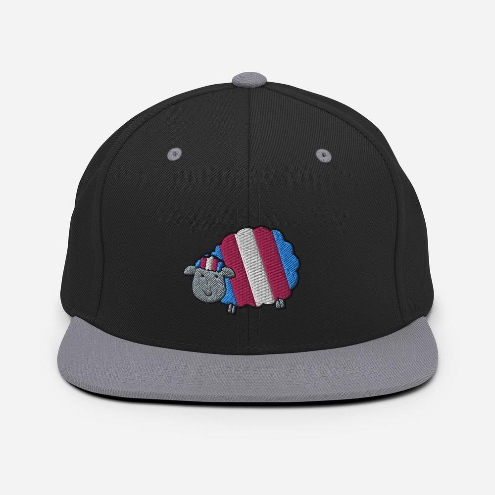 Transgender Sheep Trans Pride Gift Snapback Hat - ActivistChic