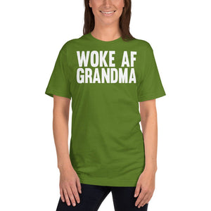 Woke AF Grandma Women's Rights Feminist Feminism March January 19 Tee T-Shirt - ActivistChic