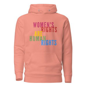 Women&#39;s Rights Are Human Rights Feminist Unisex Hoodie - ActivistChic
